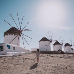 Mykonos windmills