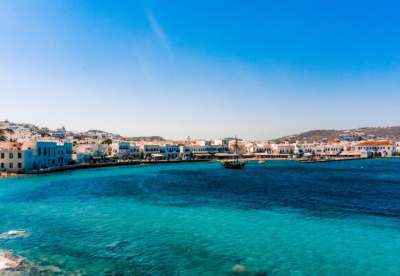 mykonos town port